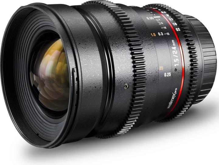 Actual product image Walimex 24/1.5 Video DSLR Nikon F (Nikon F, APS-C / DX, full size, Micro Four Thirds)