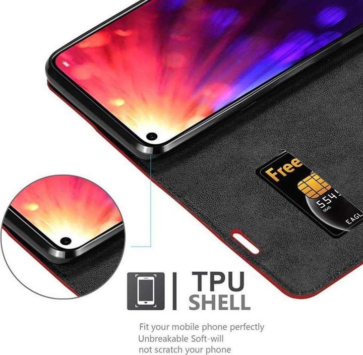 Actual product image Cadorabo Book Invisible Magnet Cover (Honor View 20)