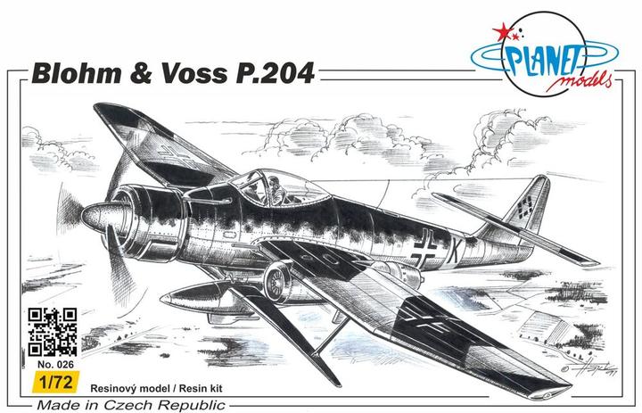 Actual product image Planet Models Blohm & Voss BV P.204