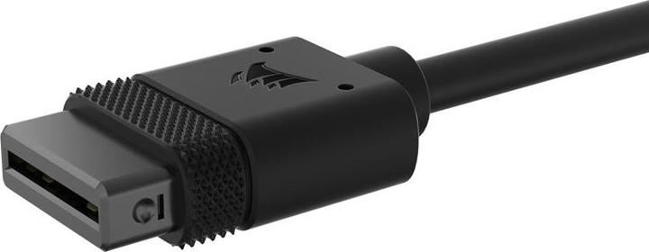 Image du produit Corsair Câble iCUE LINK, 2x 100mm avec connecteurs droits, Noir