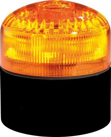 Actual product image Rs Pro LED, Various light effects light Alarm light detector Orange / 105dB, 12 24 V