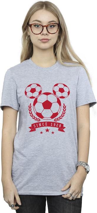 Immagine prodotto Disney Mickey Football Head Maglietta Ampia Donna (S)