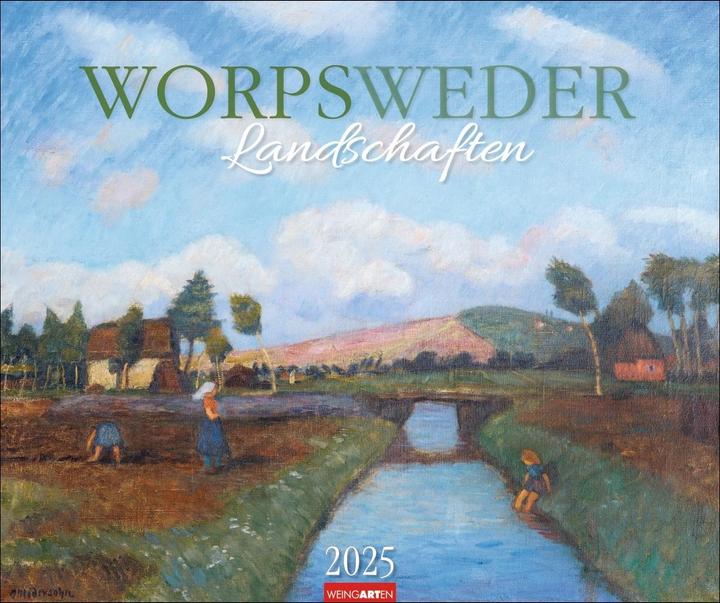 Produktbild Worpsweder Landschaften Kalender 2025 (55 x 46 cm, Deutsch, Englisch)