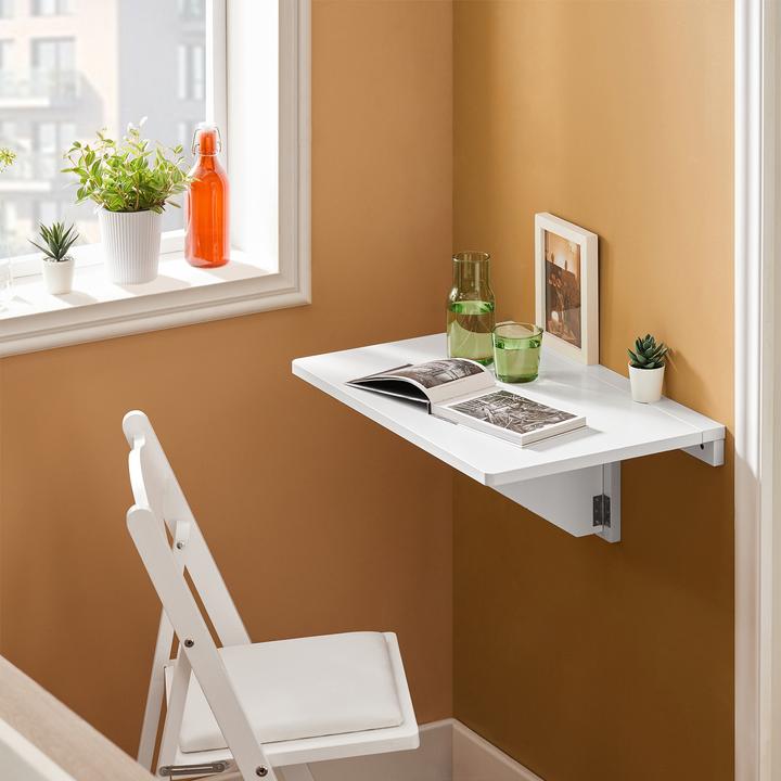 Immagine prodotto SoBuy Tavolo da parete pieghevole per cucina (60 x 40 x 6 cm)