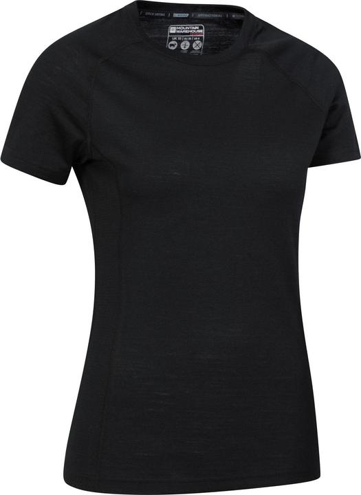 Actual product image Mountain Warehouse Womens/Ladies Summit Merino Wool Thermal Top (46 D)