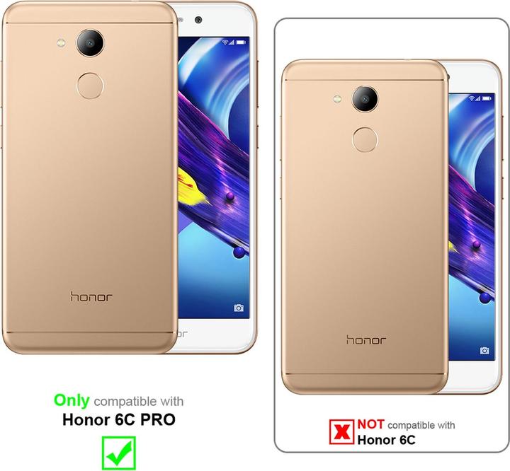 Image du produit Cadorabo Couverture look jeans Book (Honor 6C Pro)