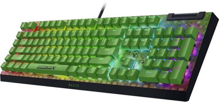 Immagine prodotto Razer Blackwidow V4 X Minecraft Green Us (US, Cablato)
