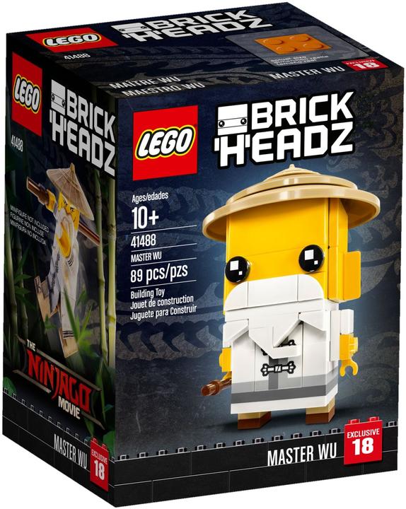 Image du produit LEGO BrickHeadz - Maître Wu (41488, LEGO Brickheadz)