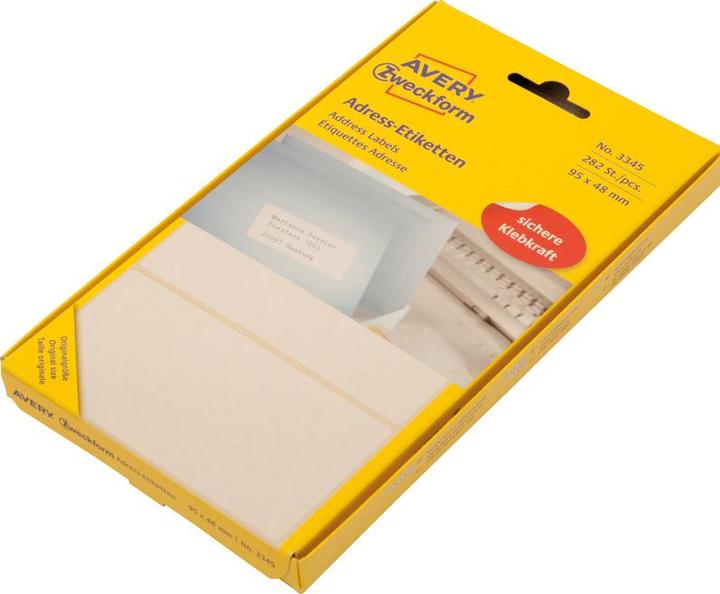 Produktbild Avery Adressaufkleber