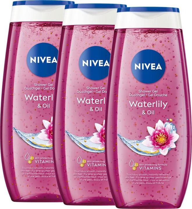 Immagine prodotto NIVEA Duschgel Waterlily & Oil Trio (750 ml)