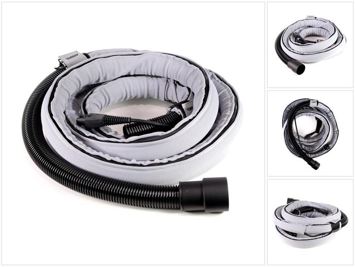 Mirka Manschette KIT Absaugschlauch 4m mit integriertem Kabel 230V für DEOS, DEROS & LEROS ( M