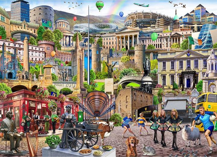 Actual product image Gibsons Puzzle 1000 pieces Dublin Calling (1000 pieces)