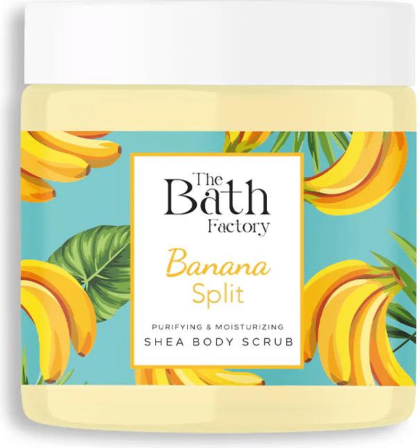 The Bath Factory Banana Split Shea Körperpeeling 300g