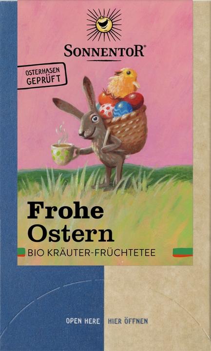 Immagine prodotto Sonnentor Buona Pasqua Miscela di tè alla frutta alle erbe in un sacchetto biologico (27 g)