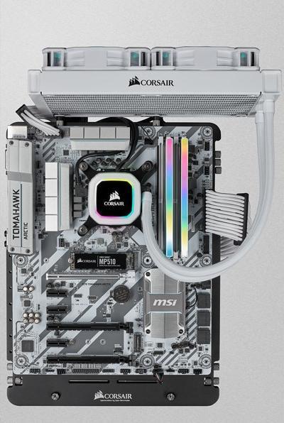 Actual product image Corsair Vengeance RGB Pro SL (2 x 8GB, 3600 MHz, DDR4-RAM, DIMM)