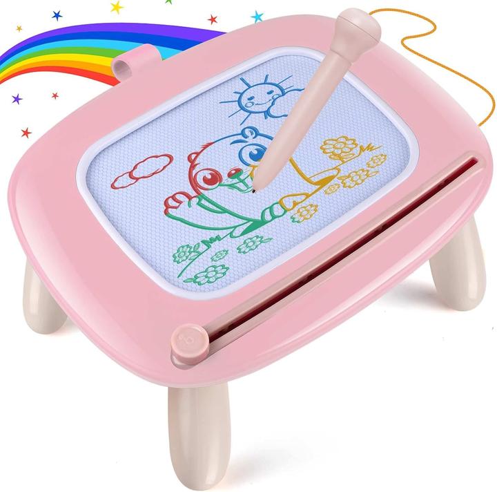 Image du produit Activity Board Tableau magnétique Tableau magique pour enfants, Tableau magnétique effaçable coloré Tableau à