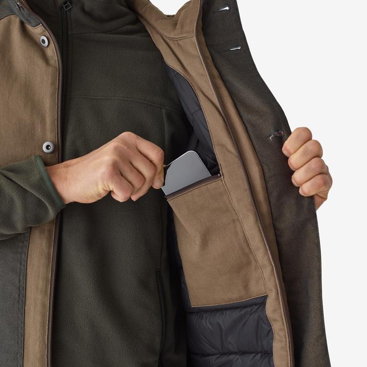 Actual product image Solognac Waistcoat 500 padded hardwearing brown (XXL)