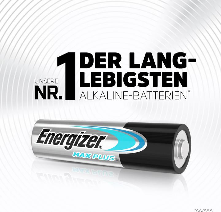 Produktbild Energizer Max Plus Alkaline (4 Stk., AA, 2800 mAh)