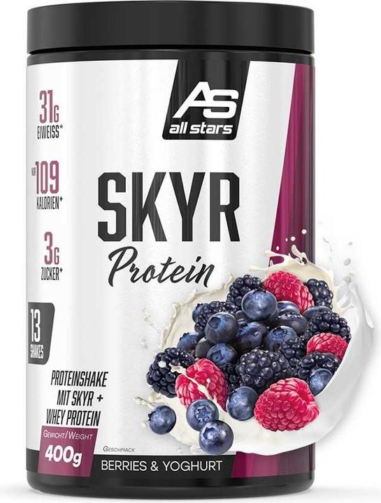 Actual product image All Stars Skyr protein (Berry mix, Yoghurt, 1 pcs., 500 g)