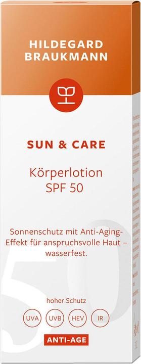 Image du produit Hildegard Braukmann sun & care Lotion corporelle anti-âge SPF 50 (Lotion solaire, SPF 50, 150 ml, 150 g)