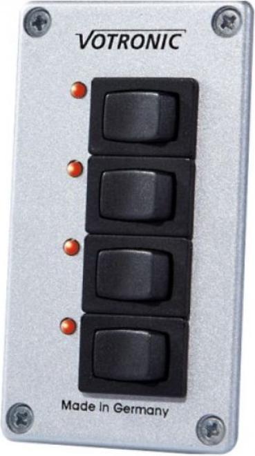 Image du produit Votronic Panneau d'interrupteurs 4 / 24V S