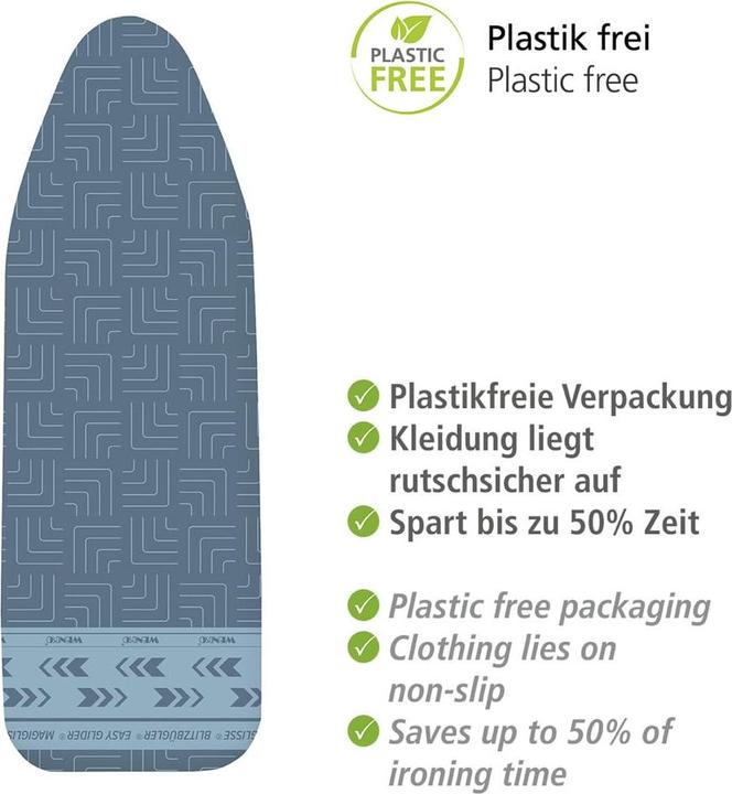 Actual product image Wenko Ironing board cover Air Comfort XL/Universal grey, blue