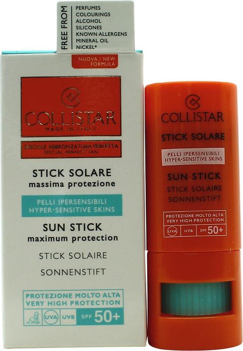 Collistar Special Perfect Tan Sun Stick SPF50 (Sonnencreme Gesicht, Sonnenlotion, Sonnenspray, SPF 50, 8 ml)