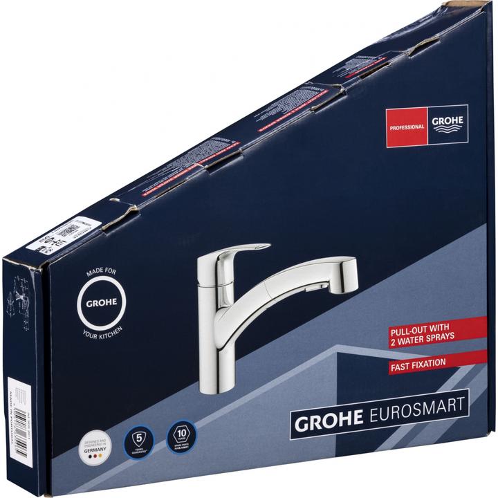 Image du produit Magni EUROSMART BATTERIE D'ÉVIER À UNE MAIN, 30305001 Chrome