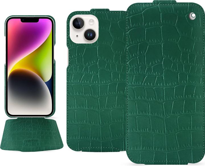 Actual product image Noreve Vertical leather shell (Apple iPhone 15 Plus)