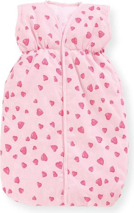 Actual product image Pinolino Doll sleeping bag hearts
