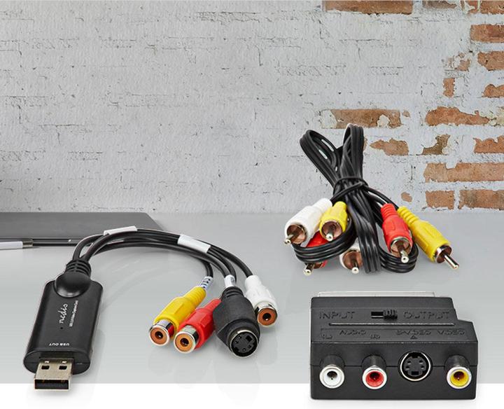 Actual product image Nedis VGRRU101BK (Analog -> Digital)