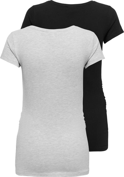Actual product image Only Maternity Mom 2 Pack Basic T-Shirt (XL)