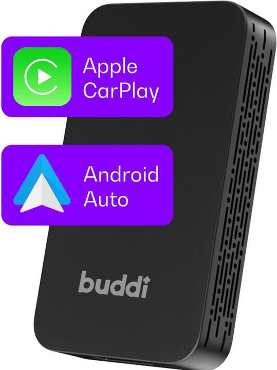 Actual product image Buddi Play 2 Bluetooth Adapter Apple Carplay & Android Auto (Receiver)
