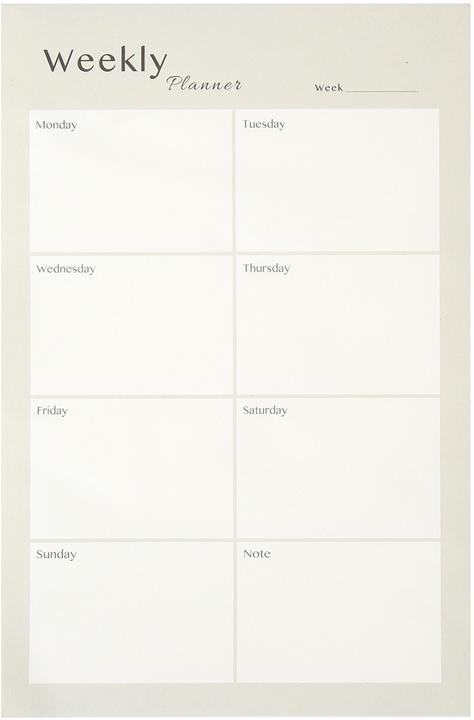 Immagine prodotto I Am Creative Planner settimanale verde (14 x 21 cm)