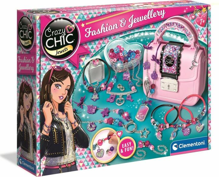 Actual product image Clementoni Crazy Chic - Fashion & Jewellery (17651)