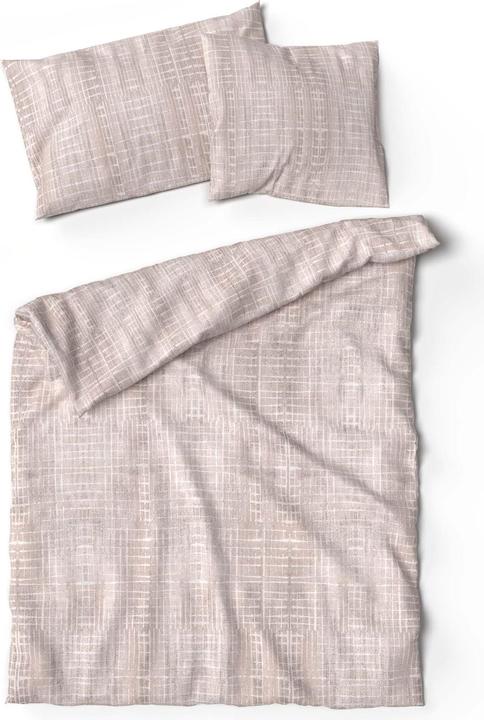 Produktbild Lotus Bettwaren Bettwäsche Bambus Skara greige (Duvetbezug, 200 x 210 cm)