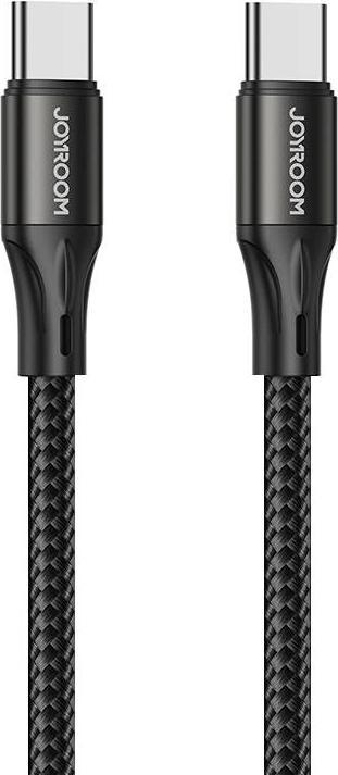 Joyroom fast charging / data cable USB Type C - USB Type C PD 60W 2m black (S-2030N1-60) (2 m, USB 2.0)