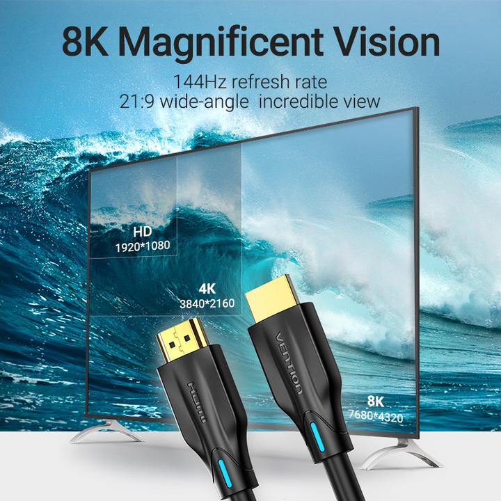 Actual product image Vention HDMI (Typ A) — HDMI (Typ A) (1 m, HDMI)