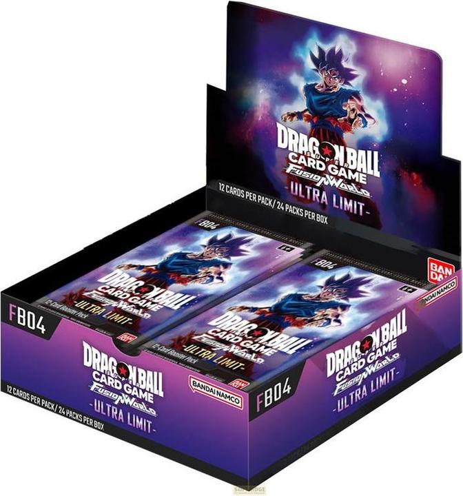 Immagine prodotto Dragon Ball Fusion World 04 Booster Box FB04 IT (Inglese, Display del booster)
