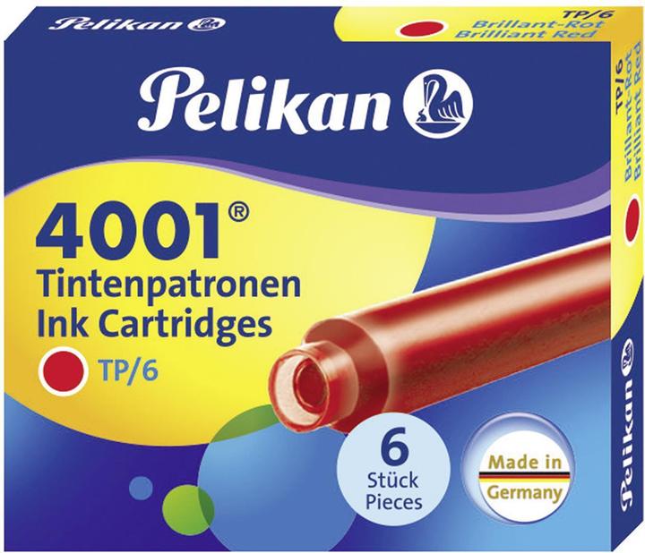 Produktbild Pelikan 4001 Tp/6 (Füllertinte, Rot)