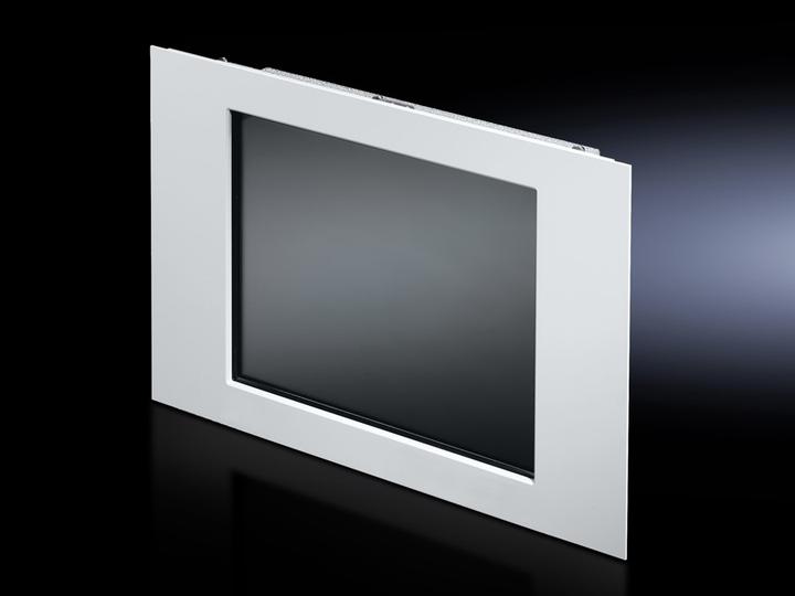 Produktbild Rittal LED-Monitor - 38.1 cm (15) (15 sichtbar) - Rack - einbaufähig - Touchscreen - 1024 x 768 -