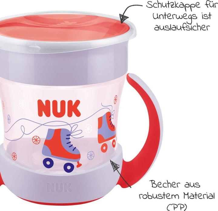 Produktbild NUK Kindergeschirr-Sets 4-tlg. Set für unterwegs inkl. Babyteller mit Besteck