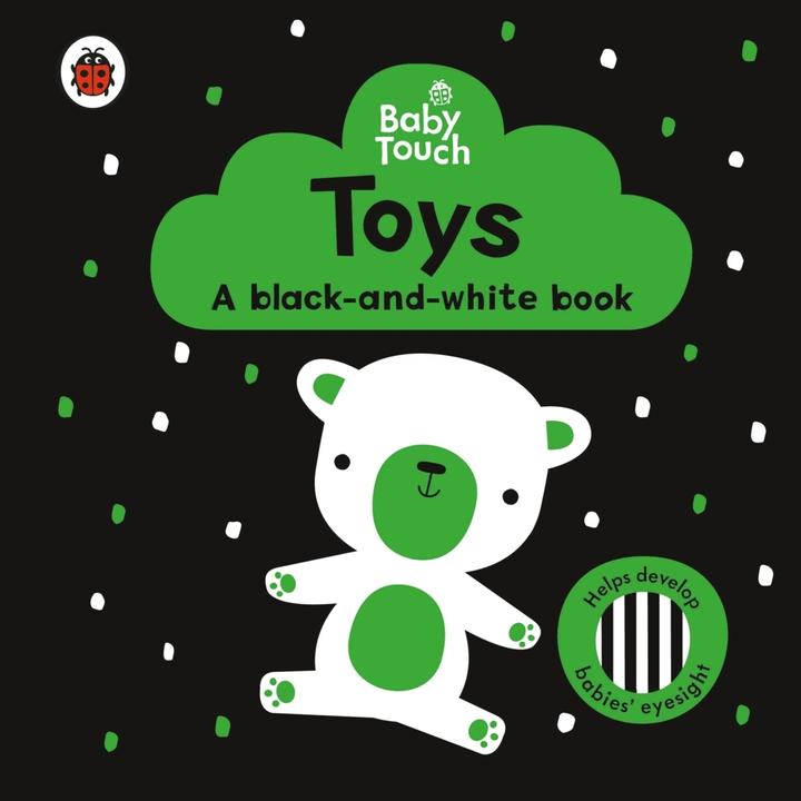 Image du produit Baby Touch : Jouets : un livre en noir et blanc (Anglais)