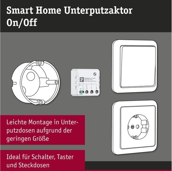 Immagine prodotto Paulmann Unterputzaktor Zigbee
