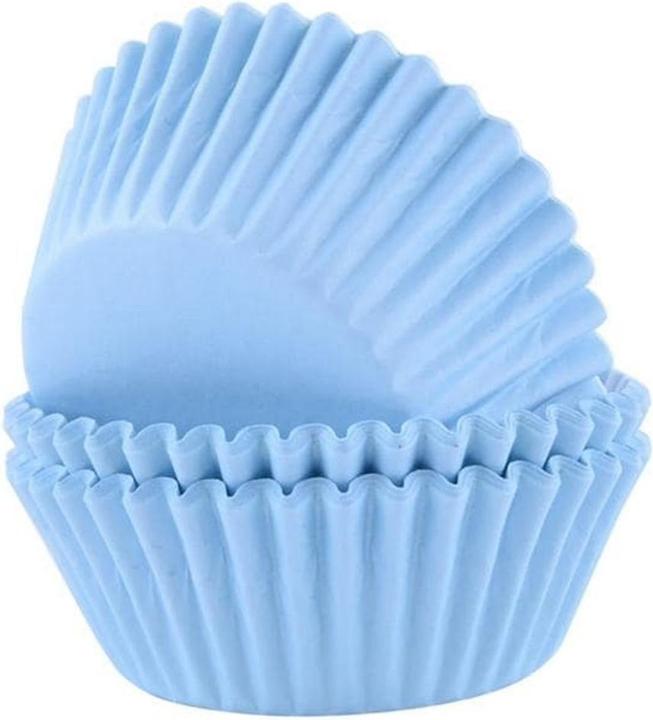 Actual product image PME Cupcake Baking Tin Light Blue, 60 Pieces (5.50 cm)