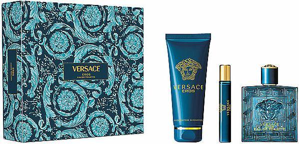 Versace Eros Spring 2024 Eau de Toilette 100 / Body Smoother / Travel (Eau de Toilette, 260 ml)