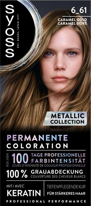 Produktbild Syoss Metallic Collection 6 61 Caramel Gold (6 61 Caramel Gold)