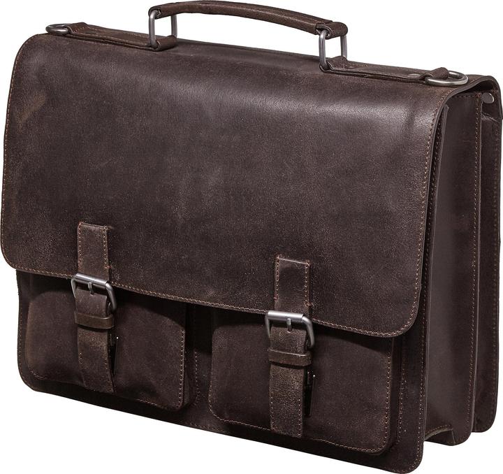 Actual product image Leonhard Heyden Briefcase 2 compartments Dakota (16 l, Hand luggage (up to 50 litres))