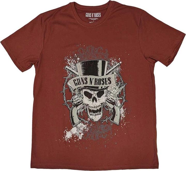 Guns N Roses Faded Skull