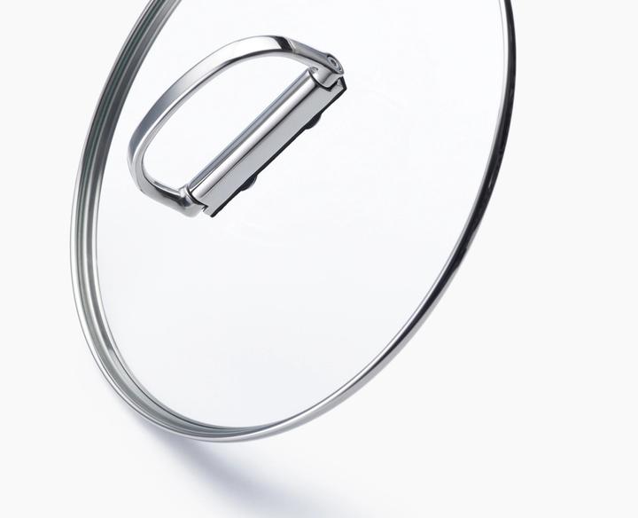 Actual product image Joseph Joseph Space soup pot with folding handles D25cm (25 cm, Pot, Aluminium)